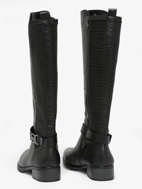 Bottes Cavalières En Cuir Tamaris Noir accessoires 41 vue secondaire 3