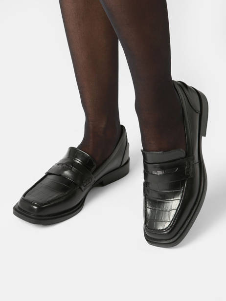 Mocassins En Cuir Tamaris Noir accessoires 41 vue secondaire 2