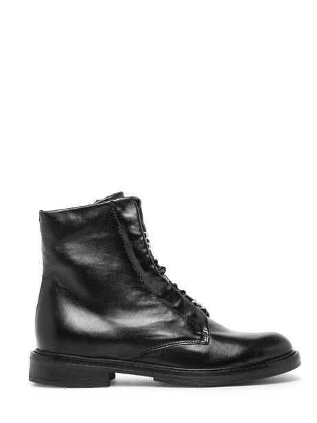Bottines En Cuir Mjus Noir accessoires T81205
