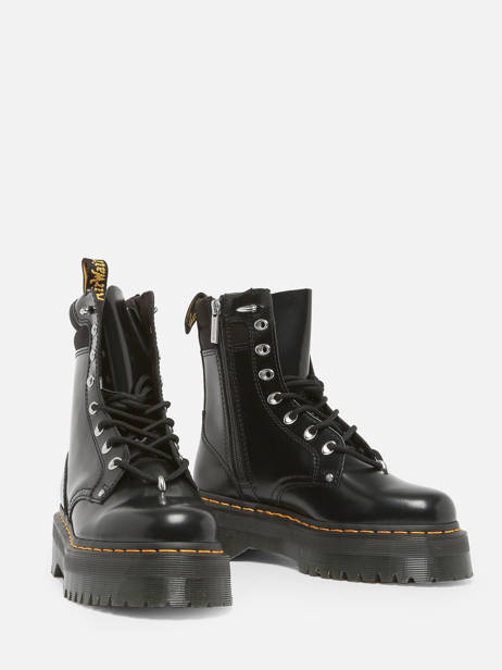 Bottines Jadon Hwd Ii Butter En Cuir Dr martens Noir accessoires 30932001 vue secondaire 3