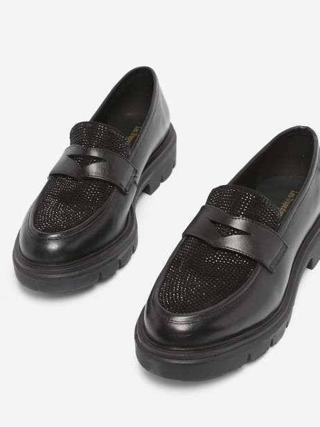 Mocassins Zaboy En Cuir Les tropeziennes Noir accessoires 77335 vue secondaire 1