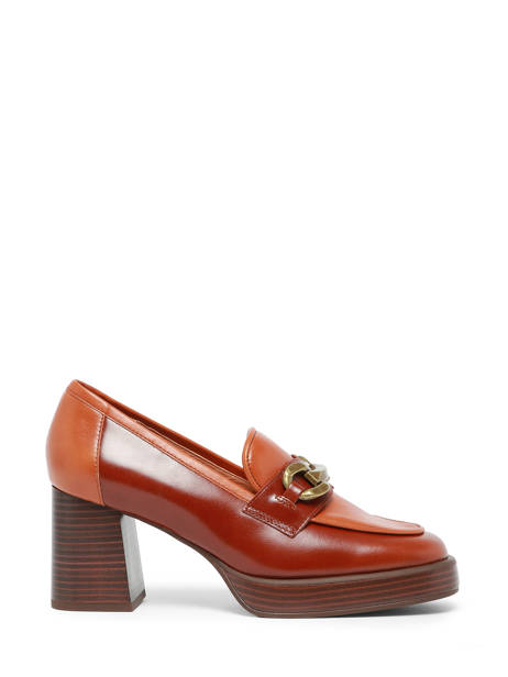 Mocassins à Talon Limon En Cuir Mam'zelle Marron accessoires CSIXV21