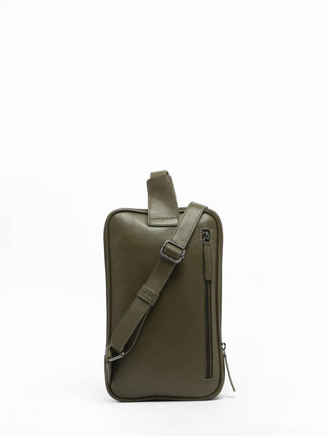 Crossbody Bag Yves renard Green nappa 81530 other view 3