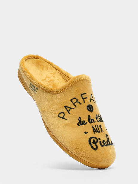 Chaussons La maison de l'espadrille Jaune accessoires 6 vue secondaire 1
