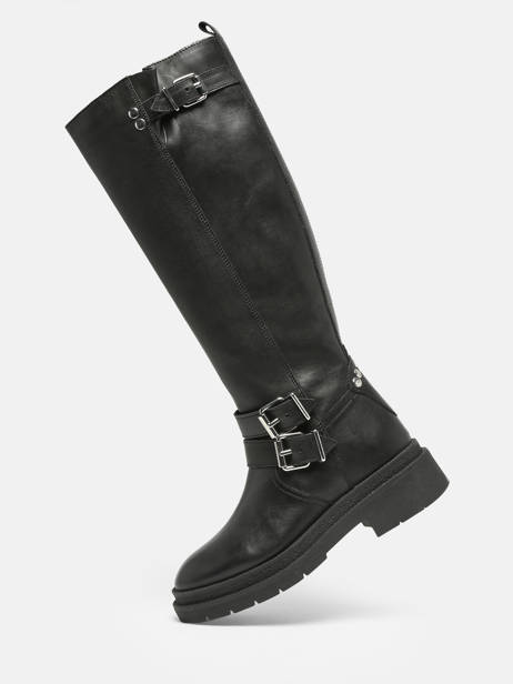 Bottes Bennie En Cuir Ps poelman Noir accessoires BENNIE07 vue secondaire 1