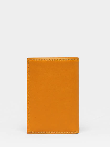 Wallet Leather Katana Yellow marina 753017 other view 2