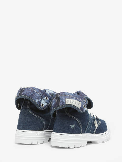 Sneakers Mustang Bleu accessoires 1426504 vue secondaire 4