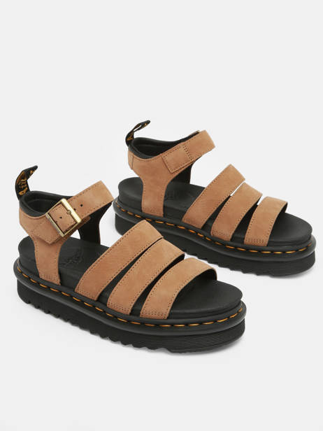 Sandales Blaire En Cuir Dr martens Marron accessoires 31735439 vue secondaire 3