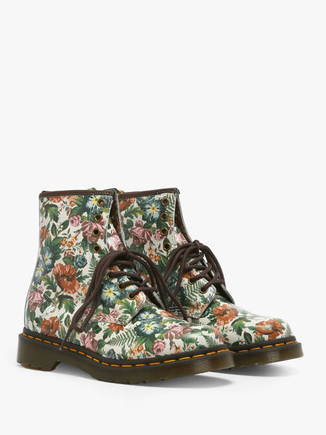Boots 1460 En Cuir Dr martens Multicolore accessoires 31689649 vue secondaire 3