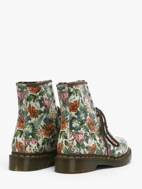 Boots 1460 En Cuir Dr martens Multicolore accessoires 31689649 vue secondaire 4
