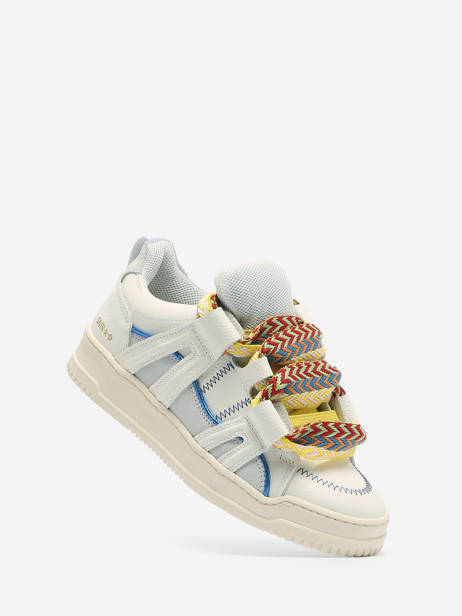 Sneakers Inna En Cuir Semerdjian Multicolore accessoires INN11214 vue secondaire 1