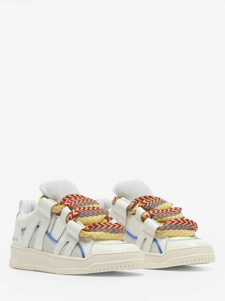 Sneakers Inna En Cuir Semerdjian Multicolore accessoires INN11214 vue secondaire 3