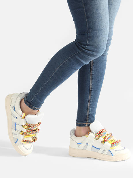 Sneakers Inna En Cuir Semerdjian Multicolore accessoires INN11214 vue secondaire 2