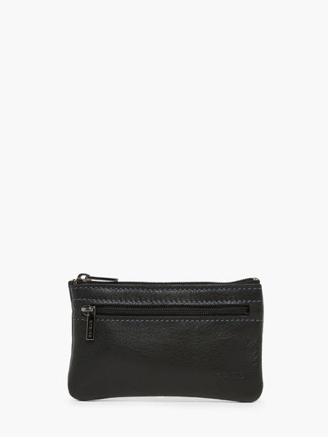 Porte-monnaie Paris Cuir Etrier Noir paris EPAR612