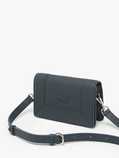 Sac Bandoulière Maastricht Cuir Nathan baume Bleu mondrian 4 vue secondaire 2