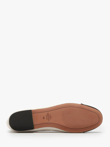 Ballerinas In Leather Inuovo Beige women A94001 other view 3