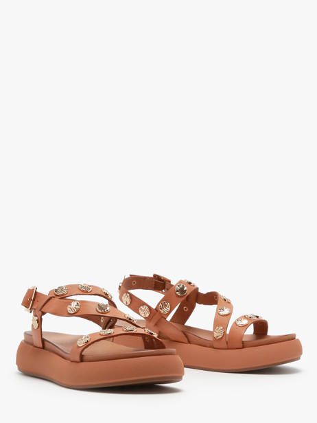 Sandales En Cuir Inuovo Marron accessoires A96019 vue secondaire 2