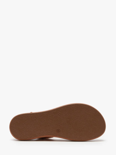Sandales En Cuir Inuovo Marron accessoires A96019 vue secondaire 4