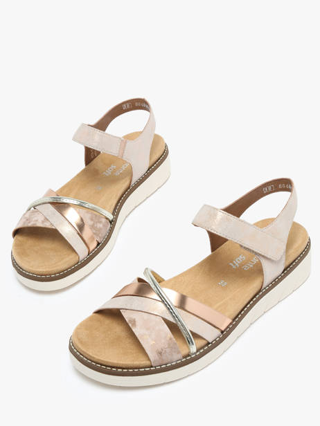 Sandales Remonte Rose accessoires 31 vue secondaire 3