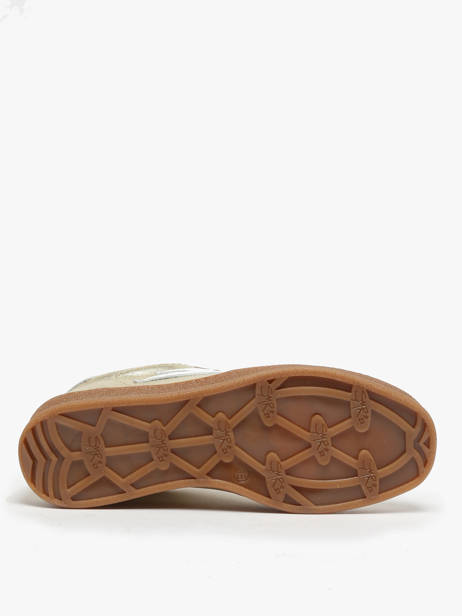 Sneakers Risy En Cuir Semerdjian Or accessoires RISYA135 vue secondaire 5