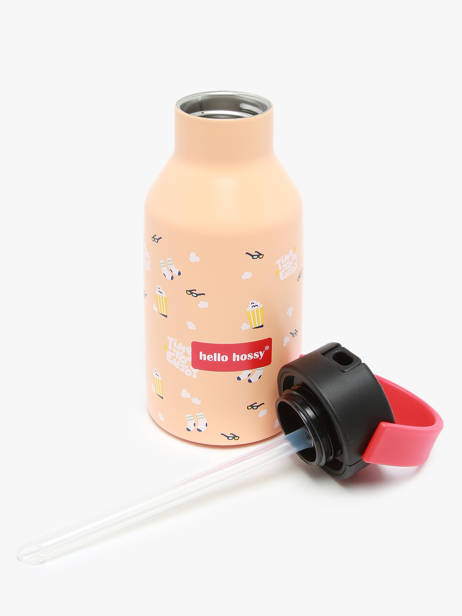 Drinking Bottle Hello hossy Orange cool kids 350M other view 3