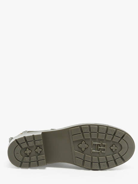 Bottes De Pluie Tommy hilfiger Vert accessoires 8213BDS vue secondaire 4