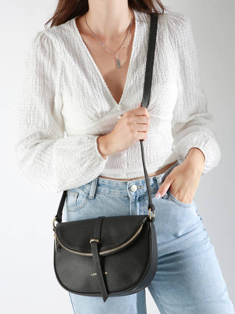 Sac Bandoulière Dune Gaia Cuir Lancaster Beige dune gaia 102 vue secondaire 1