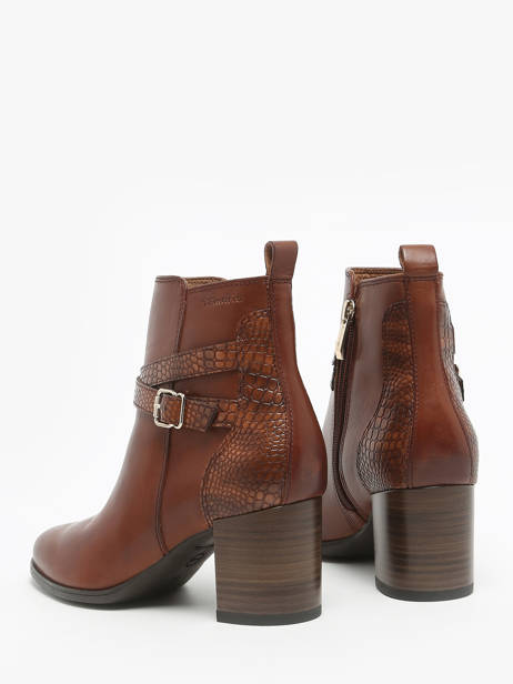 Bottines En Cuir Tamaris Marron accessoires 43 vue secondaire 3