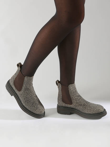 Chelsea Boots Laki En Cuir Aliwell Gris accessoires LAKI vue secondaire 1