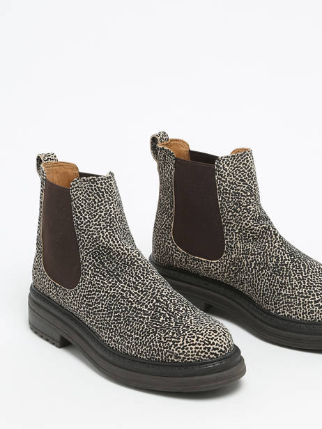Chelsea Boots Laki En Cuir Aliwell Gris accessoires LAKI vue secondaire 2