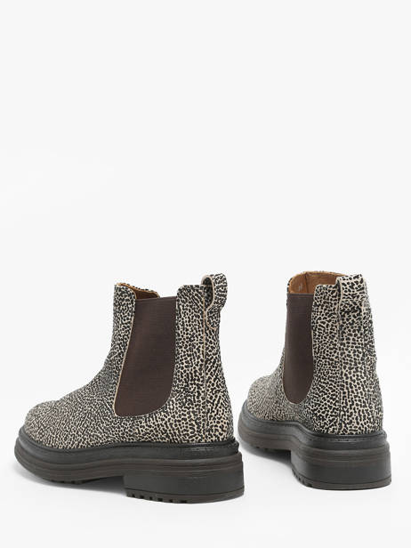 Chelsea Boots Laki En Cuir Aliwell Gris accessoires LAKI vue secondaire 3