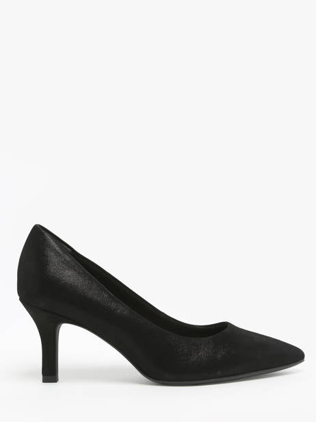 Escarpins En Cuir Tamaris Noir accessoires 41