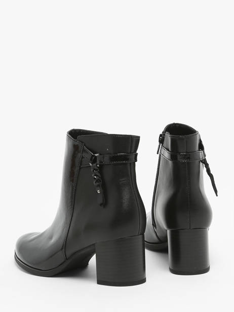 Boots à Talon En Cuir Gabor Noir accessoires 97 vue secondaire 3