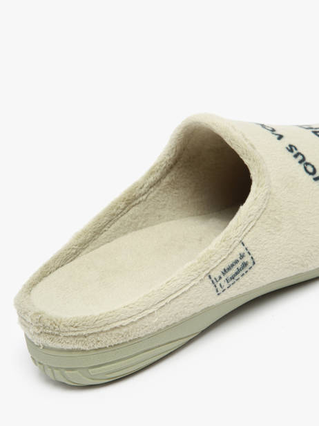 Chaussons La maison de l'espadrille Vert accessoires 7 vue secondaire 3