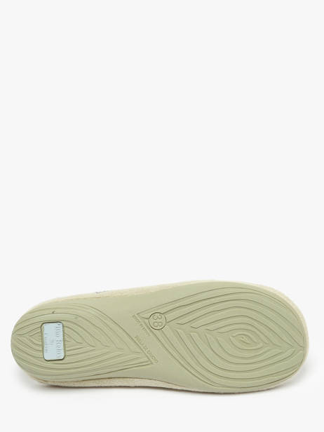 Chaussons La maison de l'espadrille Vert accessoires 7 vue secondaire 4