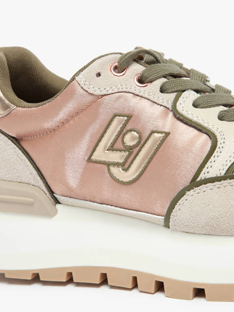 Sneakers Amazing 25 Liu jo Rose accessoires BF4049PX vue secondaire 3