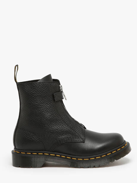 Bottines 1460 Pascal Front Zip En Cuir Dr martens Noir accessoires 32054001