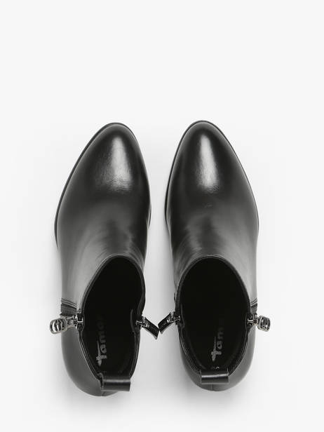 Bottines En Cuir Tamaris Noir accessoires 43 vue secondaire 4