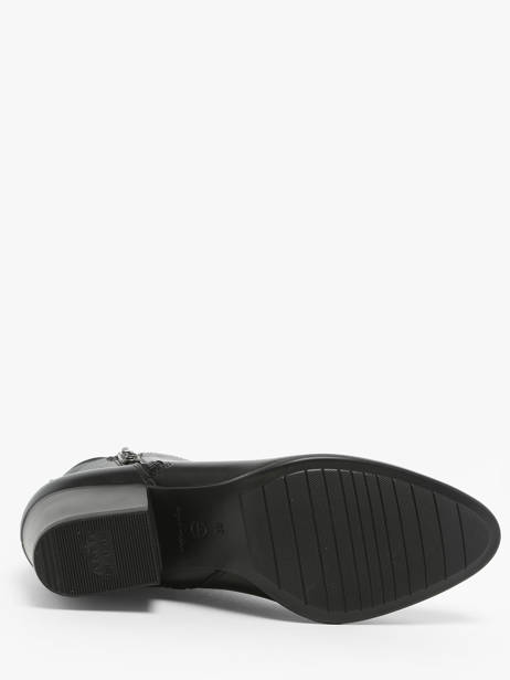 Bottines En Cuir Tamaris Noir accessoires 43 vue secondaire 5