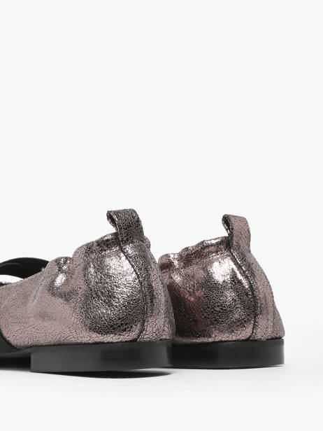 Ballerines Avec Brides En Cuir We do Argent accessoires CO55342G vue secondaire 3