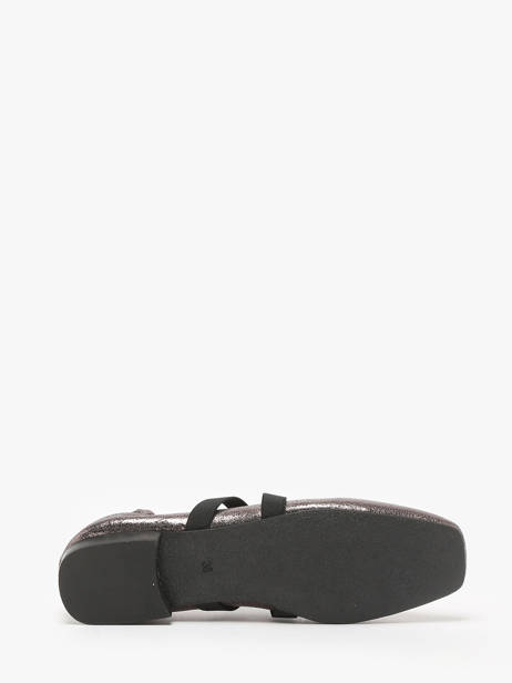 Ballerines Avec Brides En Cuir We do Argent accessoires CO55342G vue secondaire 5