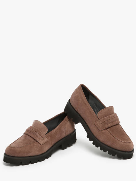 Mocassins En Cuir Myma Marron accessoires 2 vue secondaire 3