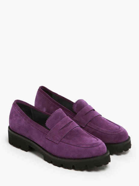 Mocassins En Cuir Myma Violet accessoires 1 vue secondaire 2