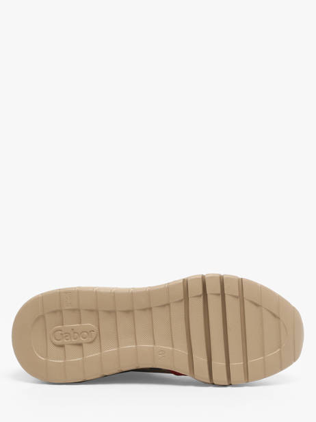 Sneakers En Cuir Gabor Orange accessoires 13 vue secondaire 5
