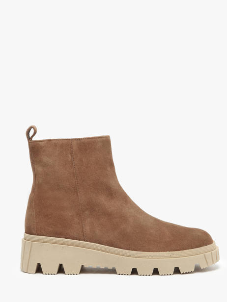 Bottines En Cuir Gabor Marron accessoires 14