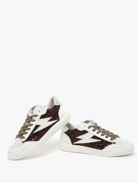 Sneakers Taline En Cuir Semerdjian Blanc accessoires TALIN305 vue secondaire 3