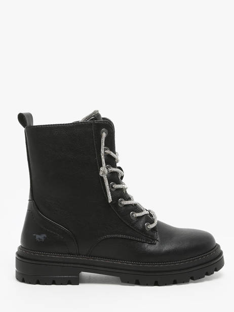 Bottines Mustang Noir accessoires 1404504
