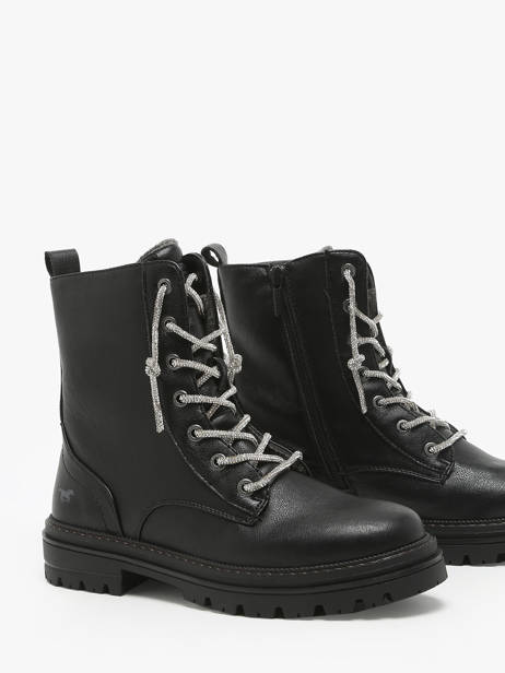 Bottines Mustang Noir accessoires 1404504 vue secondaire 2