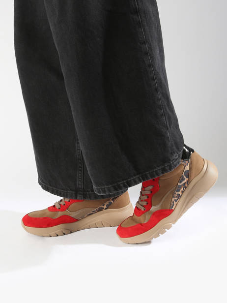 Sneakers En Cuir Gabor Orange accessoires 13 vue secondaire 1