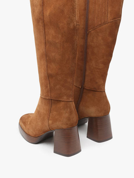 Bottes En Cuir Tamaris Marron accessoires 43 vue secondaire 3